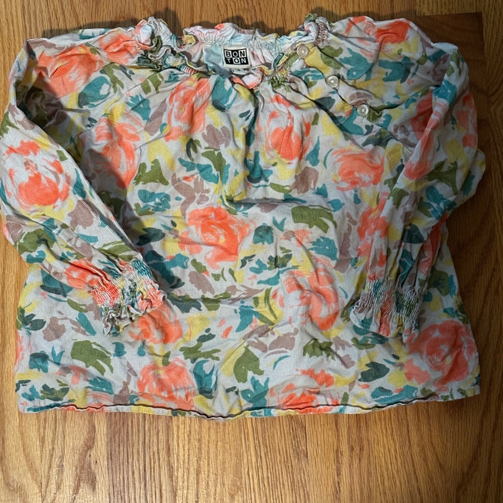 Bonton Multicolor Floral blouse